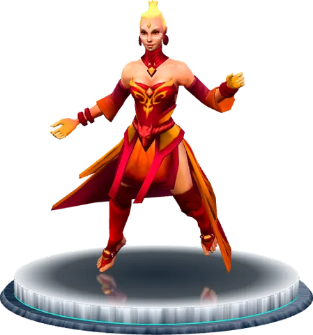 Fiery Soul of the Slayer, the Lina arcana