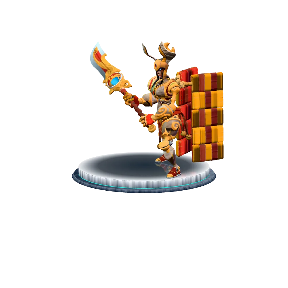 Legion Commander Automaton Persona, the Legion Commander persona, 3D model