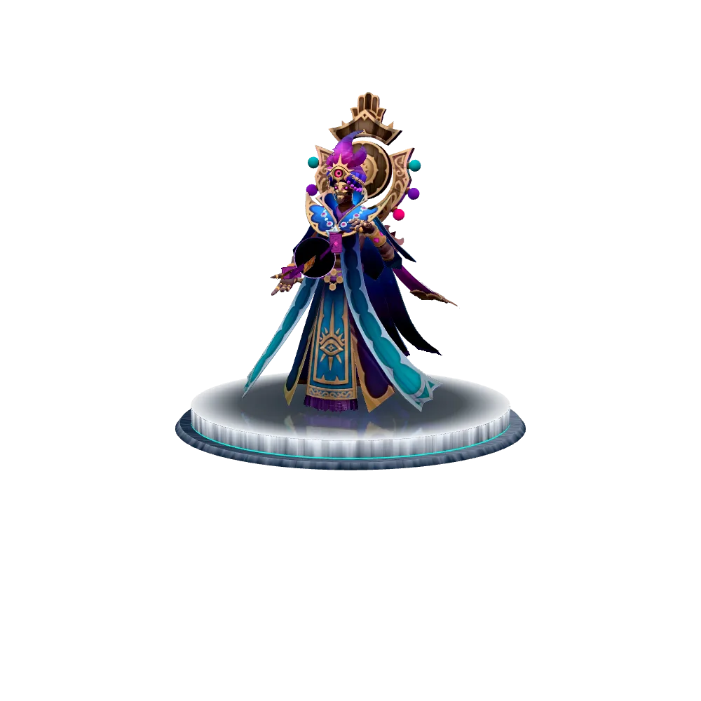 Oracle Automaton Persona, the Oracle persona, 3D model