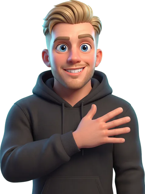 Kevin looks pointing