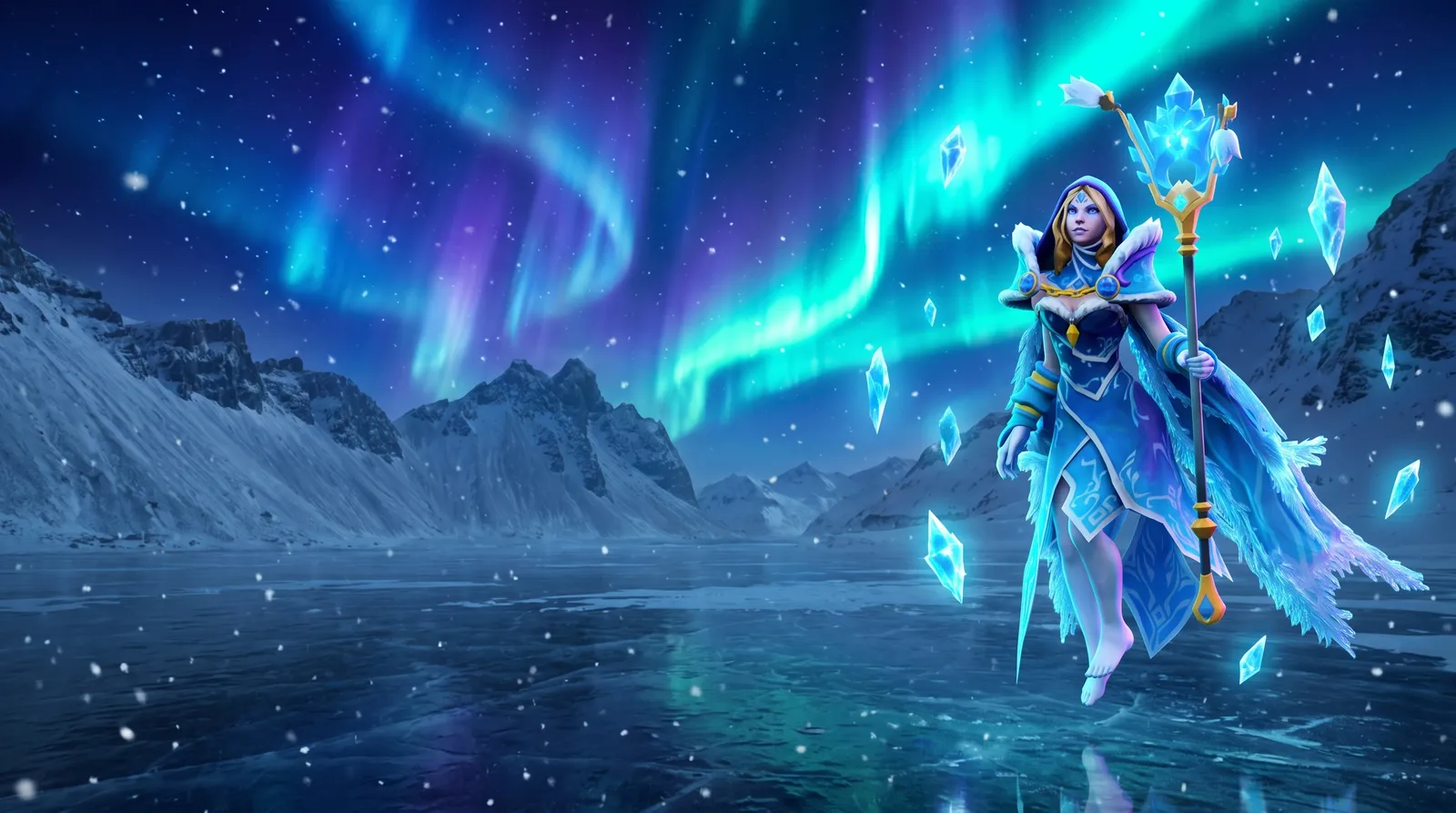 Crystal Maiden's Dota 2 Arcana for $13 Instead of $19: Frost Avalanche Is 30% Cheaper Than on Steam